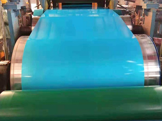 BOBINA DE ACERO GALVALUME (AZUL)
